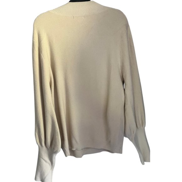 Fashion Nova Cream Sweater, Size XL - Picture 8 of 10